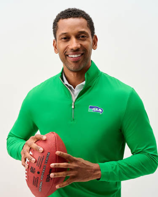 New England Patriots Hoppin Performance Hoodie · Johnnie-O