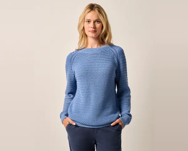 Bridget Garment Dyed Crewneck Sweater · Johnnie-O