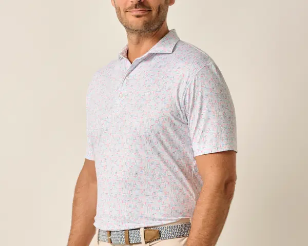 Swing Long Sleeve Polo - Men's Golf Outerwear · Johnnie-O