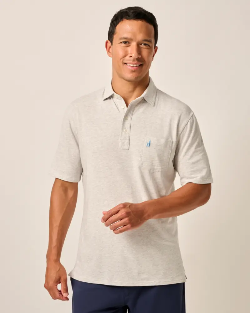 Original 4-Botton Polo - Heathered 2.0 | Men's Soft Polo Shirt