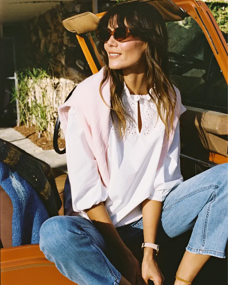 Libby Popover Blouse · Johnnie-O