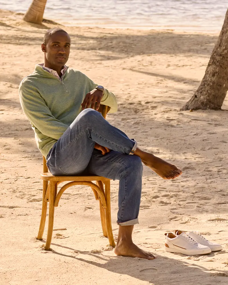 Summerweight Quarter-Zip Pullover | Johnnie-O · Johnnie-O