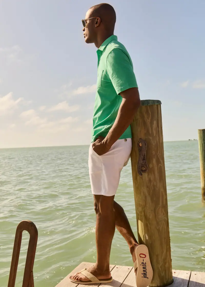 Cotton Blend Nassau Shorts | Johnnie-O · Johnnie-O
